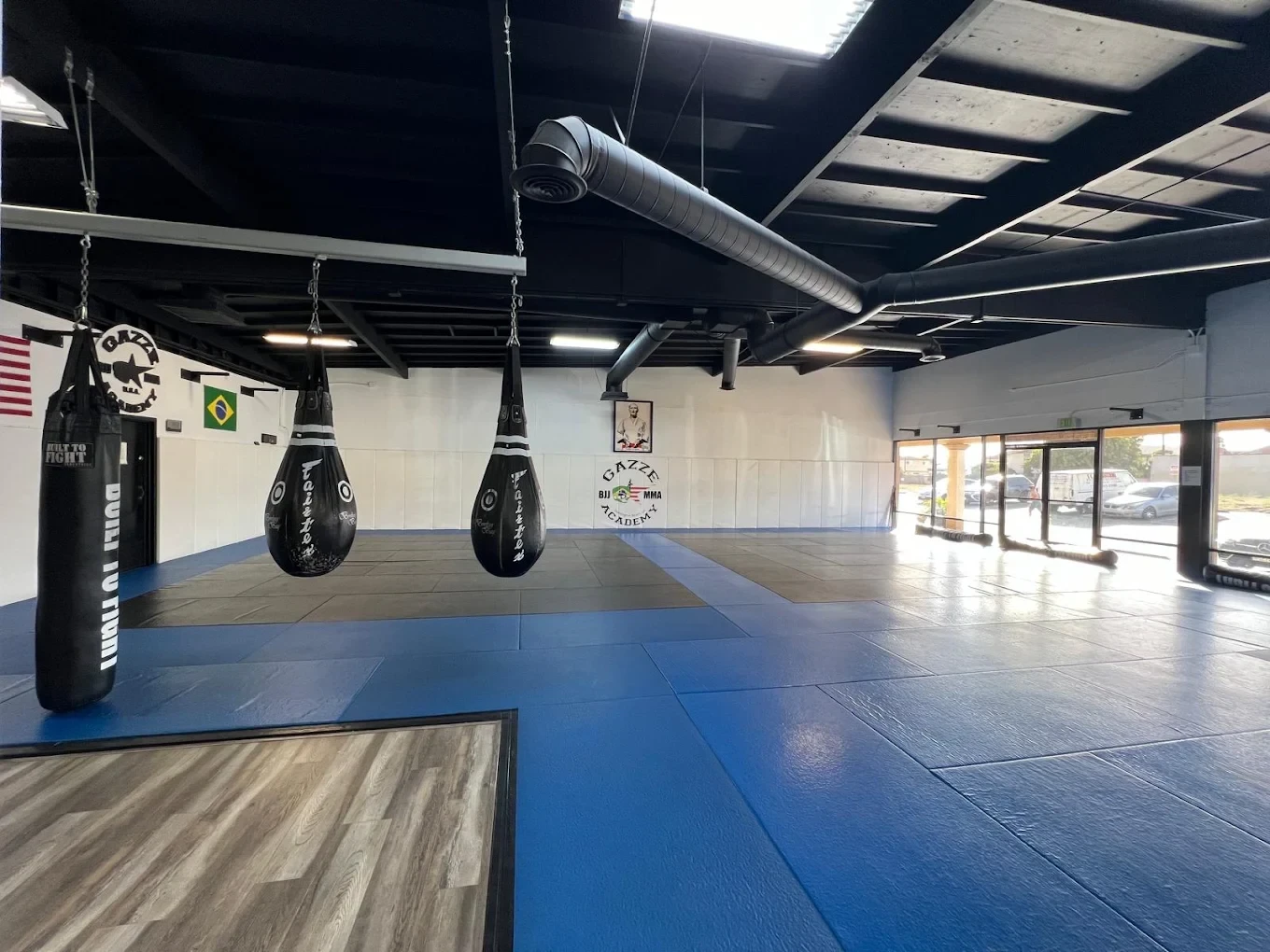 Students training at Gazze Academy