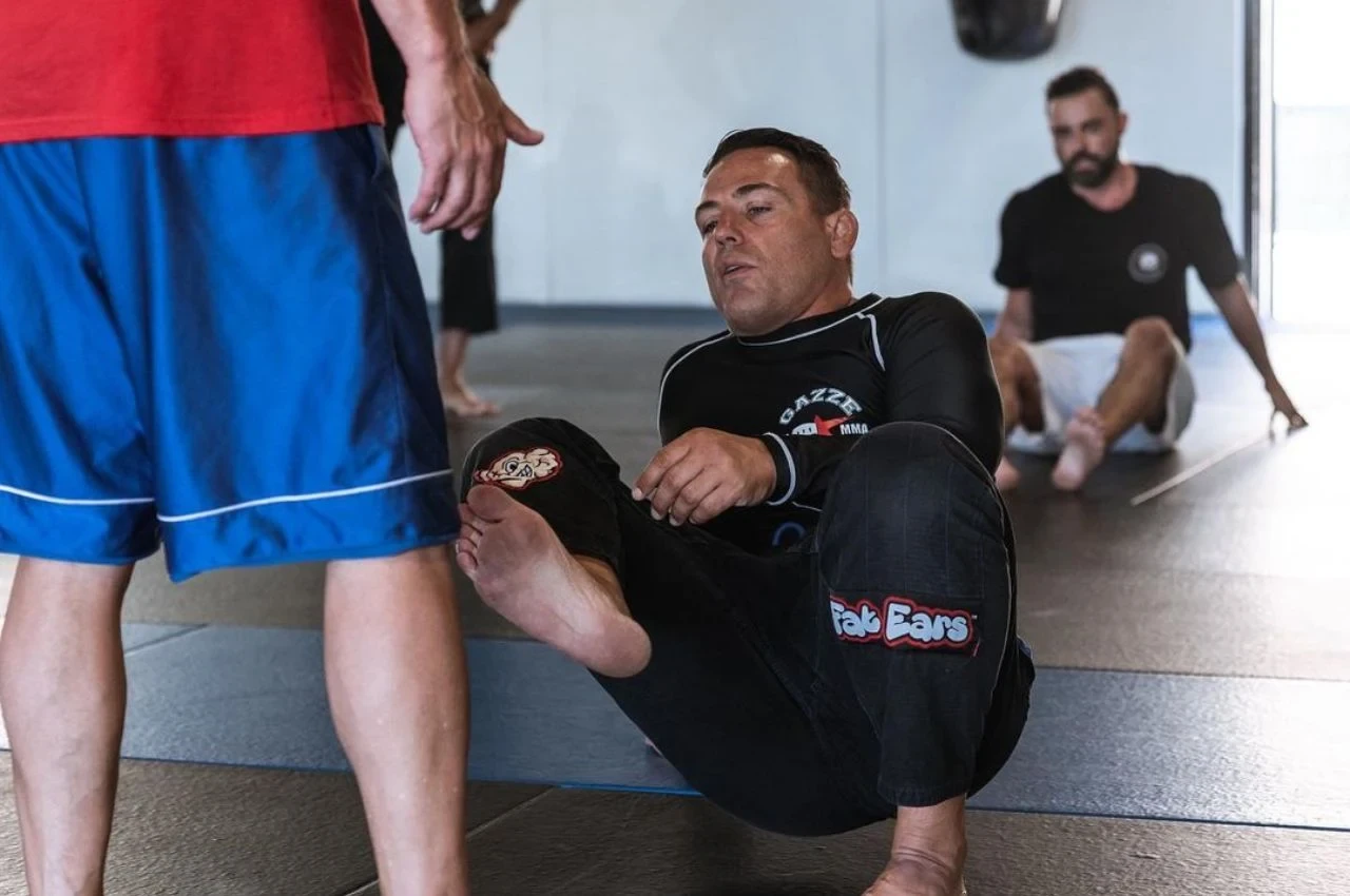Adult martial arts training