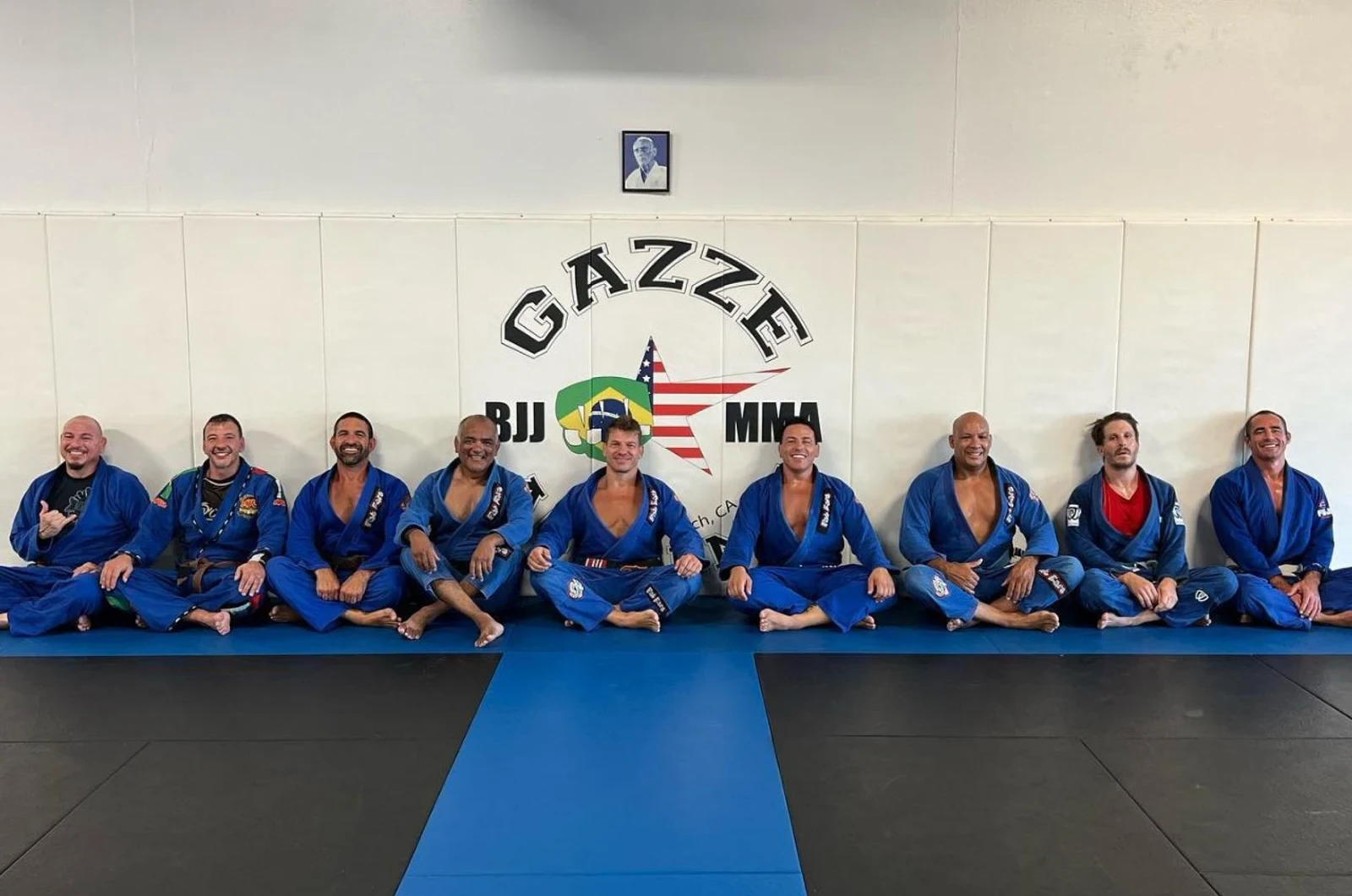 Brazilian Jiu-Jitsu class at Gazze Academy