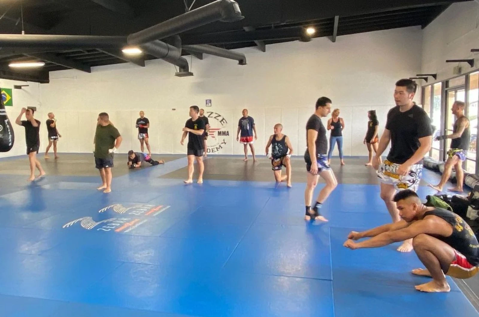 Muay Thai class at Gazze Academy